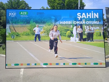 Mingəçevirdə “Şahin” hərbi-idman oyunlarının final mərhələsinə start verilib