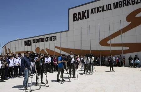 Bakıda atıcılıq üzrə Dünya Kubokunun açılışı olub