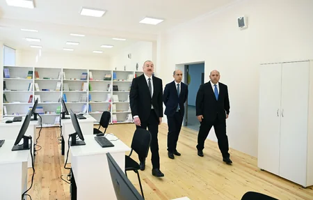 Prezident Ağdamın Kəngərli kəndinin birinci mərhələsinin açılışında iştirak edib - YENİLƏNİB