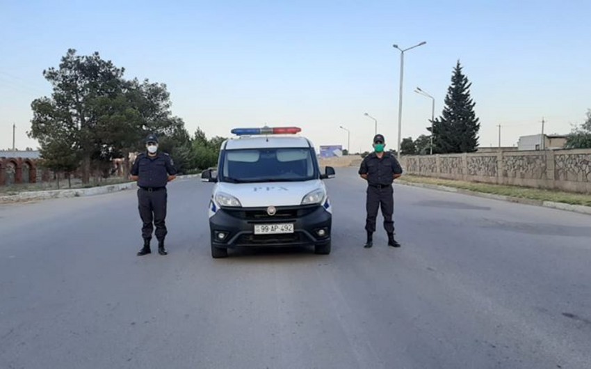 Yevlaxda karantini pozan şəxslər cərimələndi