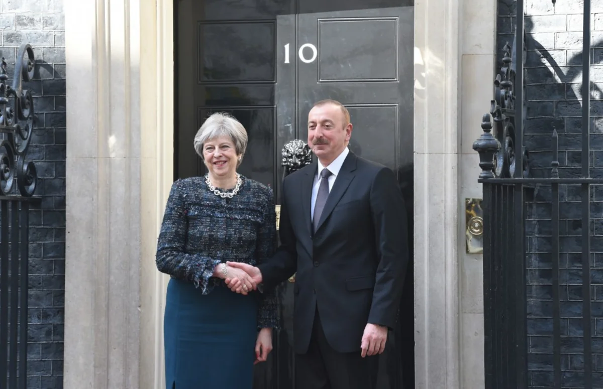 Theresa May congratulates President-elect Ilham Aliyev over victory