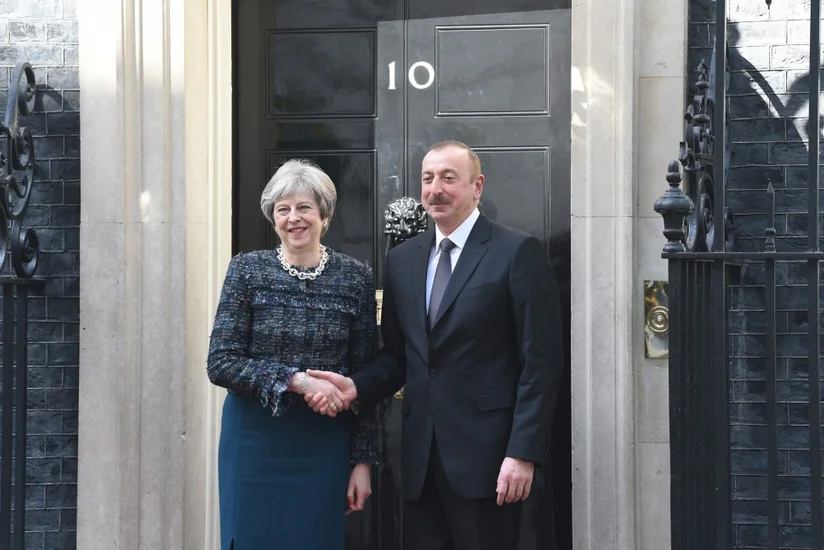 Theresa May congratulates President-elect Ilham Aliyev over victory