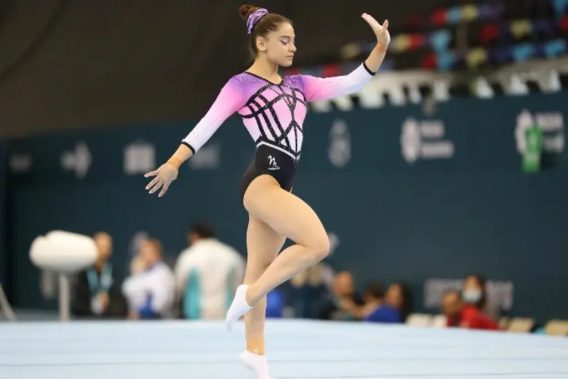 Azərbaycan gimnastları “AGF Trophy” turnirinin son günündə 13 medal qazanıblar