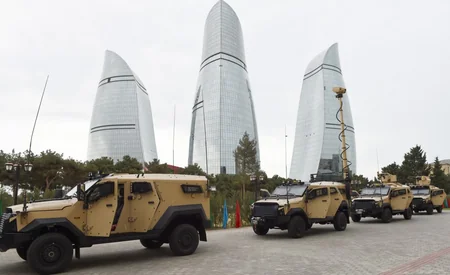 President Ilham Aliyev attended the opening of a new administrative building of General Staff of Armed Forces