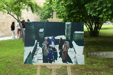 Qəbələdəki Cotari kilsəsində Pasxa bayramı qeyd edilib - YENİLƏNİB