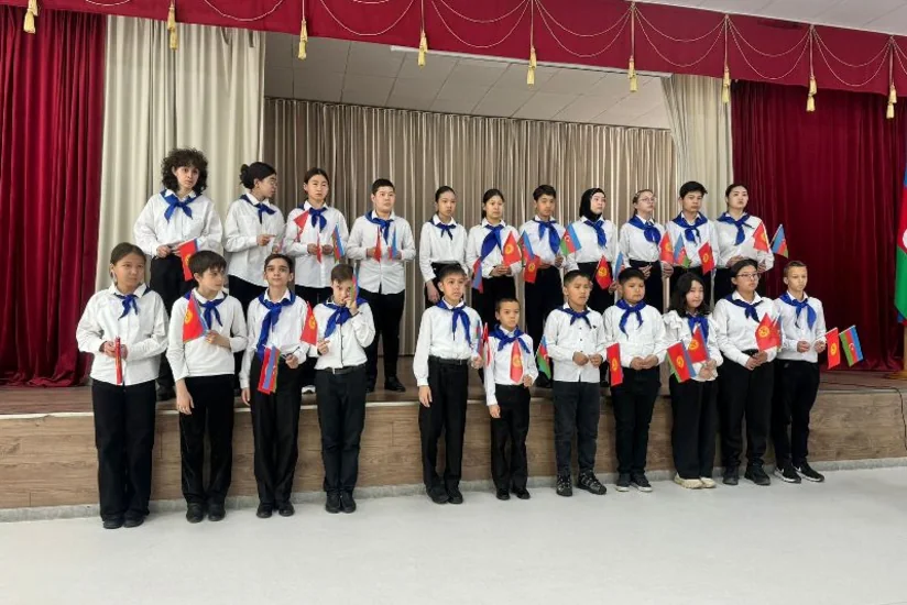 Ulu Öndər Heydər Əliyev Bişkekdə anılıb