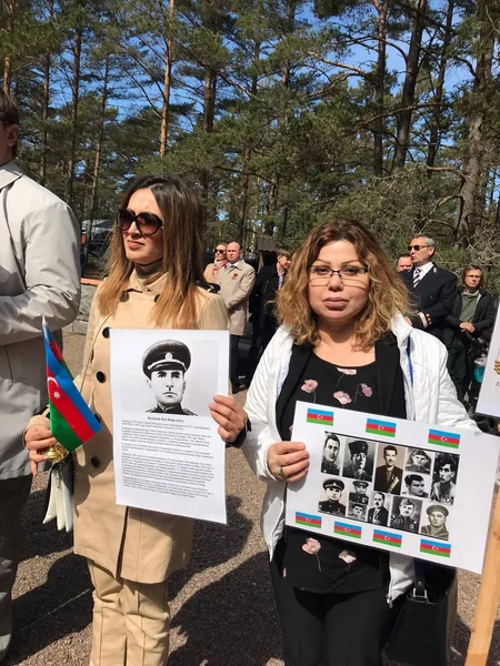 Finlandiyada azərbaycanlılar və ruslar 9 May Qələbə gününü birgə qeyd ediblər