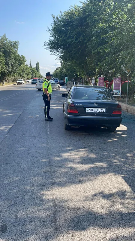 Salyan və Neftçalada qaydaları pozan sürücülər cərimələndi