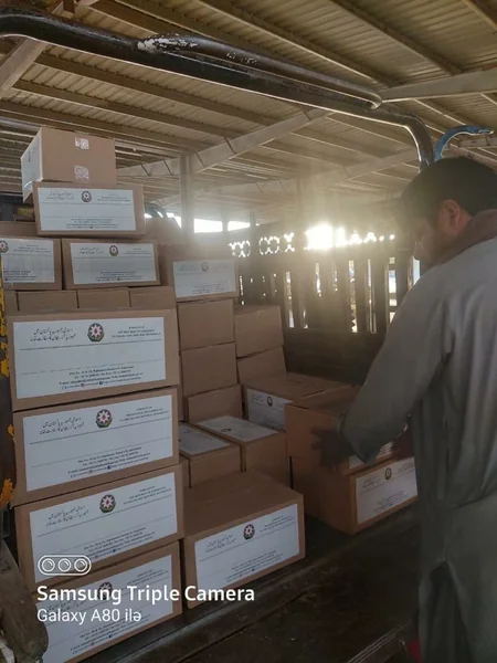 Azerbaijani Embassy assists 400 families