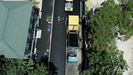 Bakının Kazım Kazımzadə küçəsi təmir edilib