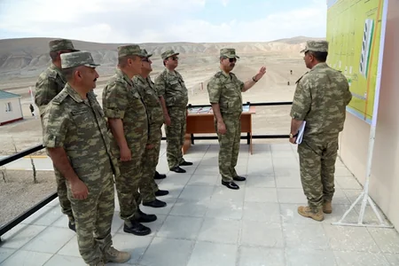 Müdafiə Nazirliyinin yeni təlim-atış mərkəzi açılıb - VİDEO