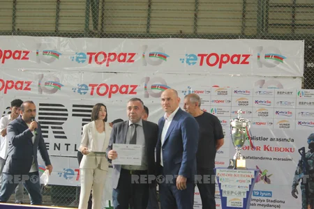 Zəfər Kubokunun qalibi və finalçısı mükafatlandırılıb
