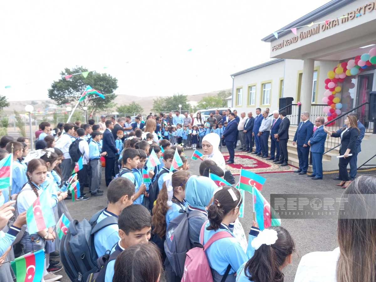 Cəlilabadda yeni məktəb binası istifadəyə verilib