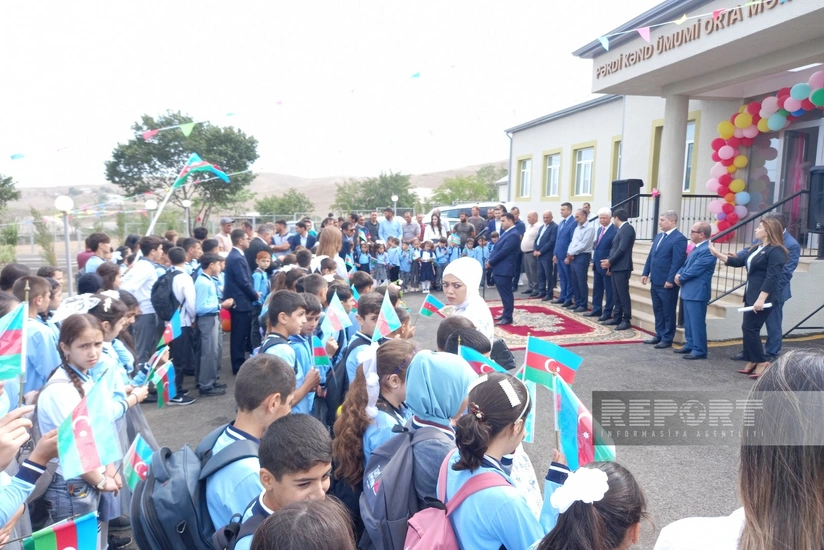 Cəlilabadda yeni məktəb binası istifadəyə verilib