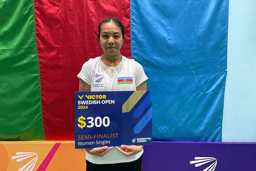 Azərbaycan badmintonçusu beynəlxalq turnirdə 1750 reytinq xalı qazanıb