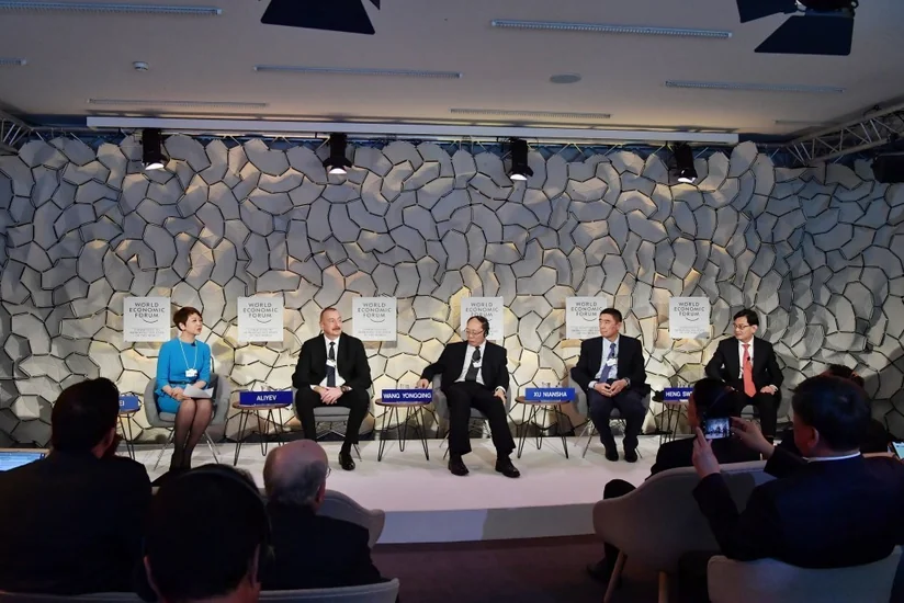 Президент Ильхам Алиев: Азербайджан - единственная страна-участница транспортных коридоров Восток-Запад и Север-Юг - ОБНОВЛЕНО