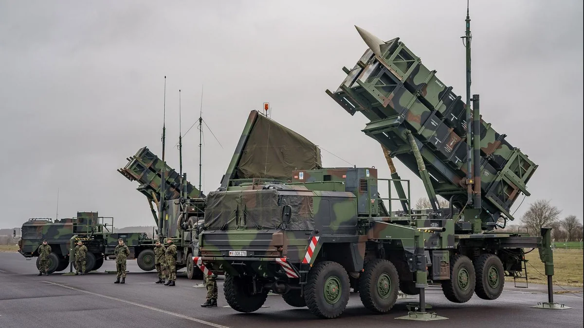 Germany weighs $1.3B Patriot Air-Defense System purchase