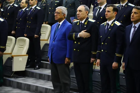 Prokurorluq orqanlarında qulluğa yeni qəbul edilmiş gənc hüquqşünasların andiçmə mərasimi keçirilib - YENİLƏNİB