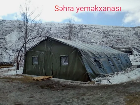 MN: Azad edilən ərazilərdə yerləşdirilən qoşunların təminatı fasiləsiz həyata keçirilir