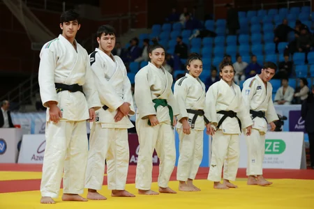 Cüdo üzrə Azərbaycan birinciliyində qarışıq komanda yarışı keçirilib