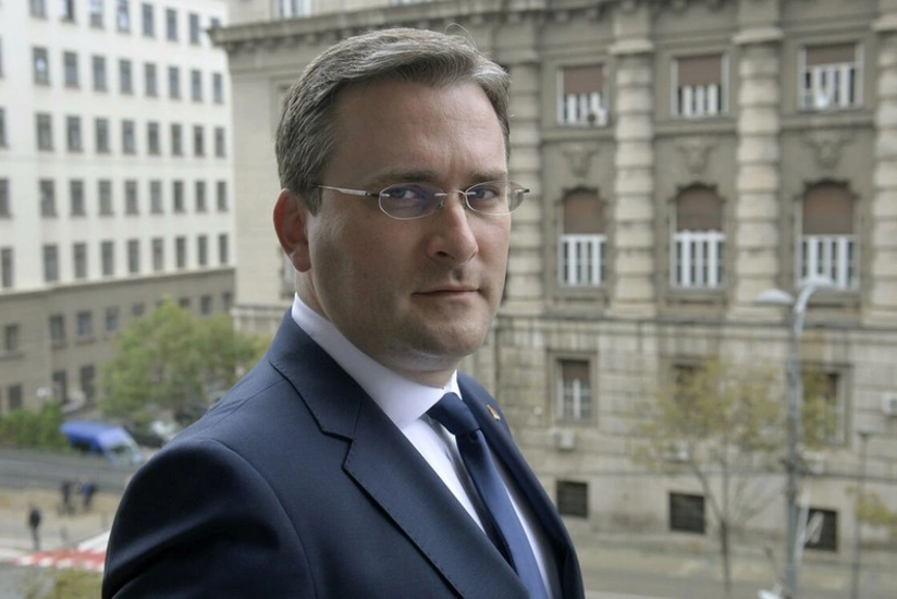 Serbiyada etirazlar zamanı nazirə hücum edilib