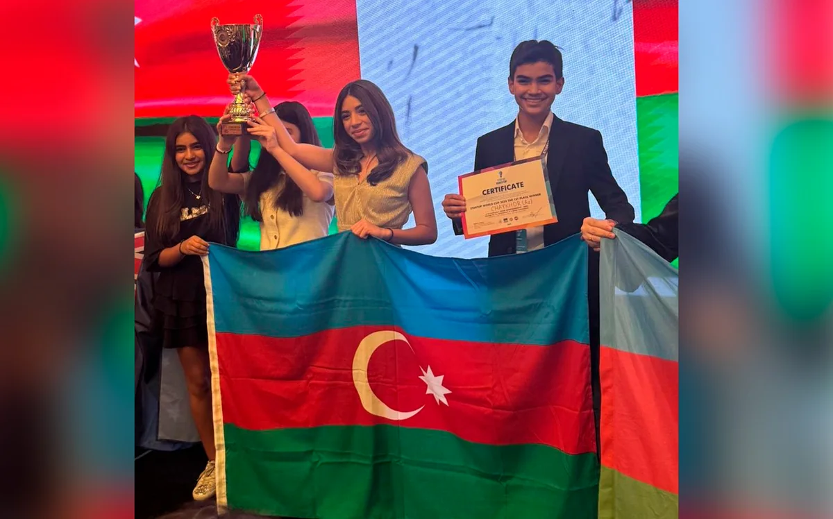 Студенты Miniboss Business School Baku победили в чемпионате мира по стартапам