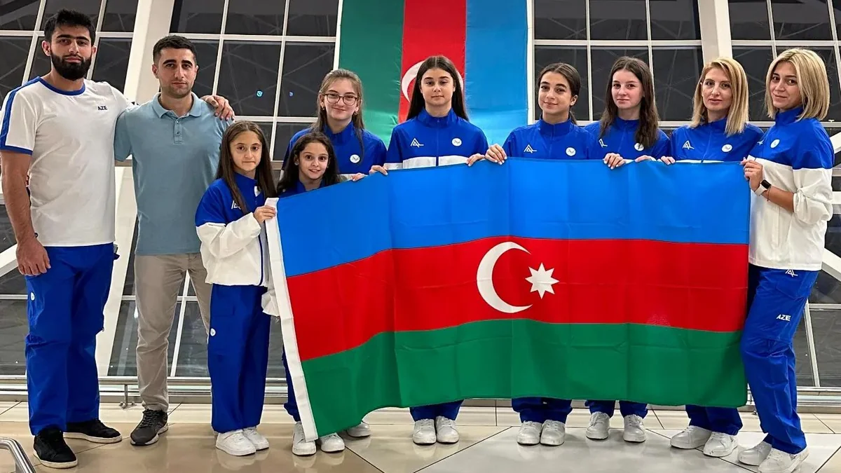 Azərbaycan gimnastları Bolqarıstana yollanıblar