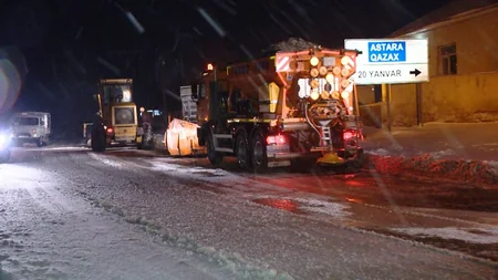 “Azəravtoyol”: Hazırlıqsız sürücülərin yollara çıxması məsləhət görülmür - VİDEO