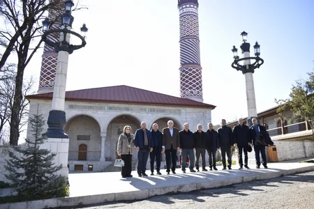 Türkiyə Yüksək Seçim Kurulunun nümayəndə heyəti Şuşa şəhəri ilə tanış olub