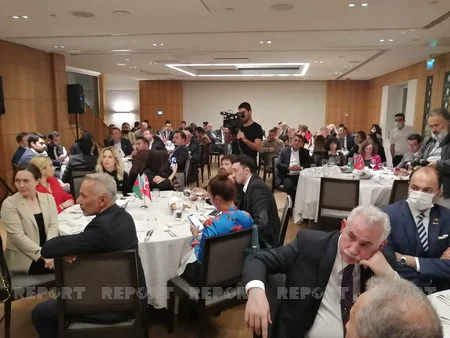 İstanbulda Azərbaycanın şanlı Zəfərinin ildönümü münasibətilə tədbir keçirilib