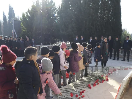 Qərb bölgəsində 20 Yanvar şəhidlərinin anım mərasimləri keçirilib