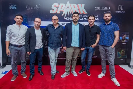 В кинотеатре CinemaPlus Ganjlik Mall прошла презентация Спарка - ВИДЕО