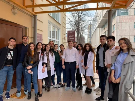 Leyla Əliyevanın təşəbbüsü ilə Moskvada “Qanın milliyyəti yoxdur” adlı xeyriyyə aksiyası keçirilib