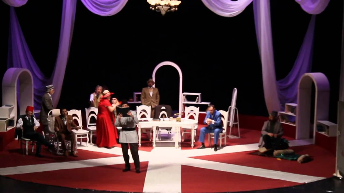 “Anamın kitabı” tamaşası Şamaxıda nümayiş etdirilib