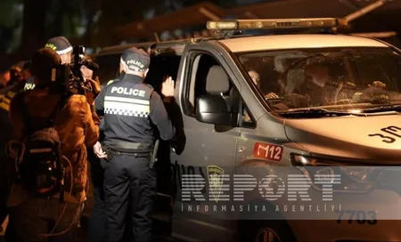 Tbilisidə polislə etirazçılar arasında qarşıdurma olub, xəsarət alanlar var - YENİLƏNİB-3