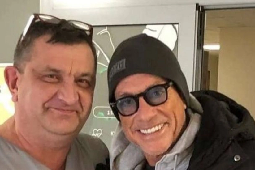 Жан-Клод Ван Дамм посетил Украину