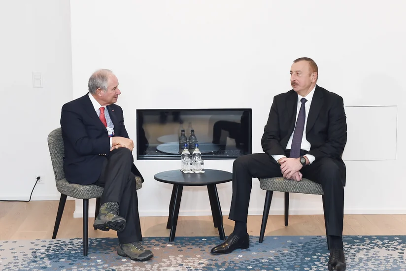 Azərbaycan prezidentinin ABŞ-ın “Blackstone” şirkətinin həmtəsisçisi və icraçı direktoru ilə görüşü olub