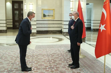 Ərdoğan ABŞ və İtaliyanın yeni səfirlərinin etimadnaməsini qəbul edib