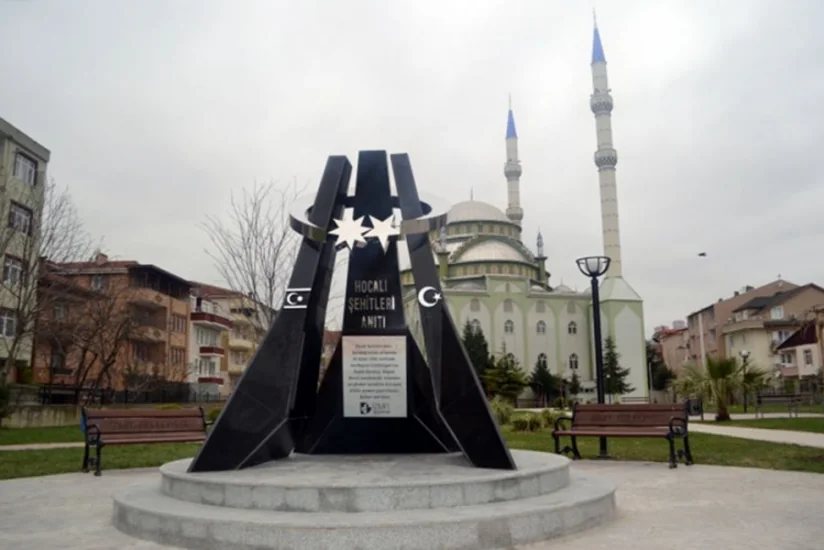 Türkiyədə Xocalı Şəhidləri Abidəsinin açılışı olub - FOTO