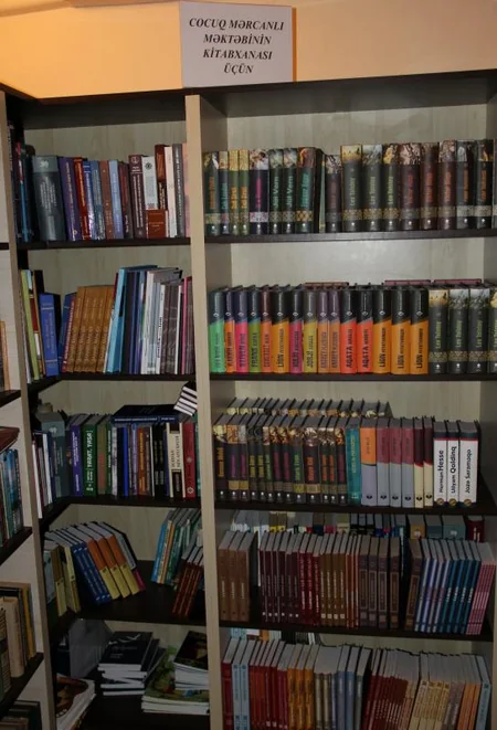 Cocuq Mərcanlı məktəbinin kitabxanasını Bilik Fondu təmin edəcək
