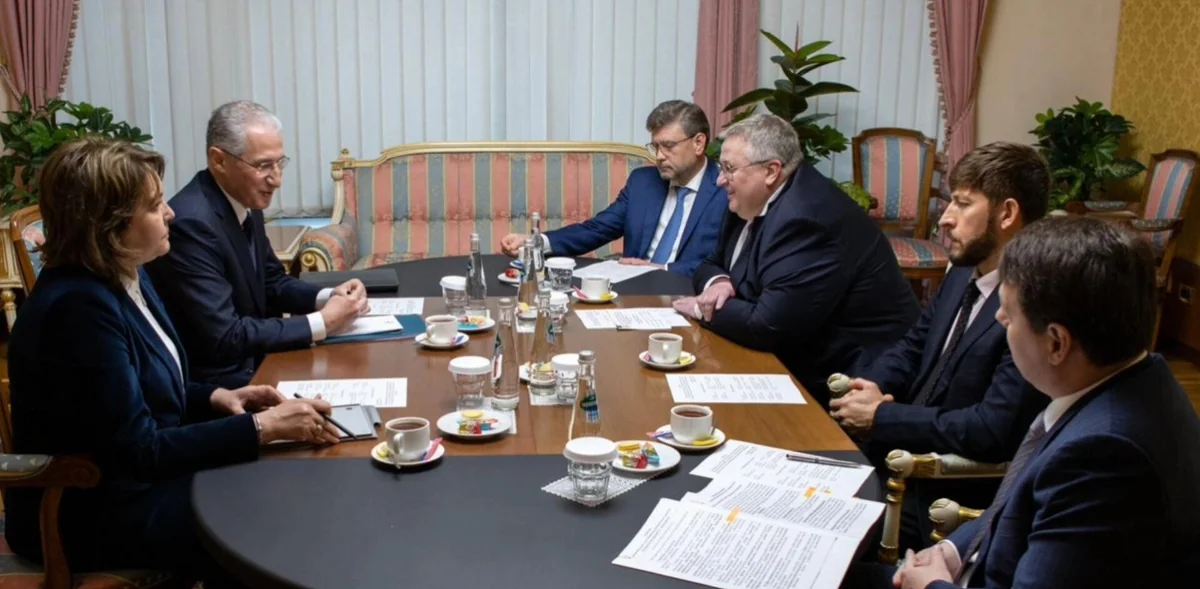 President of COP29 meets deputy PM of Russia