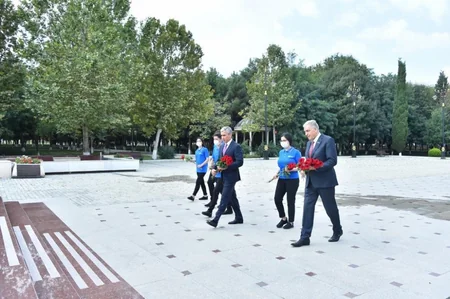 Heydər Əliyev Fondunun inşa etdiyi məktəblərin açılışı olub