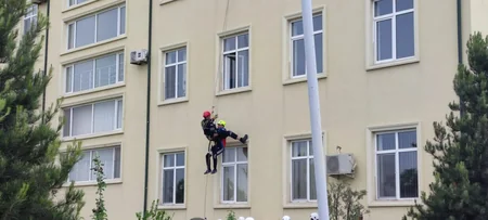 FHN-in Xüsusi Riskli Xilasetmə Xidmətində komanda-qərargah təlimi keçirilib