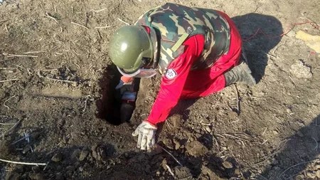 Qaradağda mina hadisəsi baş verib, 1 nəfər xəsarət alıb