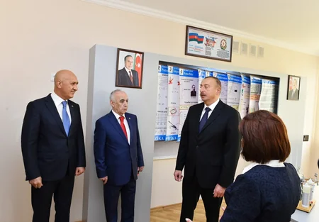 President Ilham Aliyev reviewed one more school after major overhaul