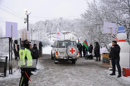 ICRC vehicles pass freely from Lachin to Khankandi - UPDATED