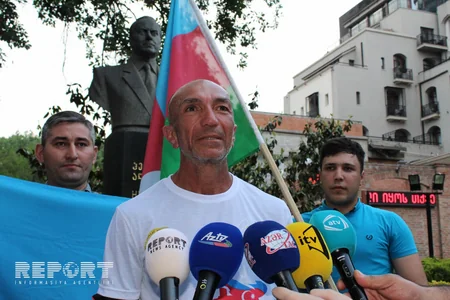 Heydər Əliyevin xatirəsinə həsr olunmuş Bakı-Tbilisi ultramarafonu başa çatıb - FOTO
