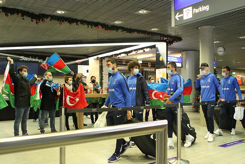 Millimiz Lüksemburqda belə qarşılandı