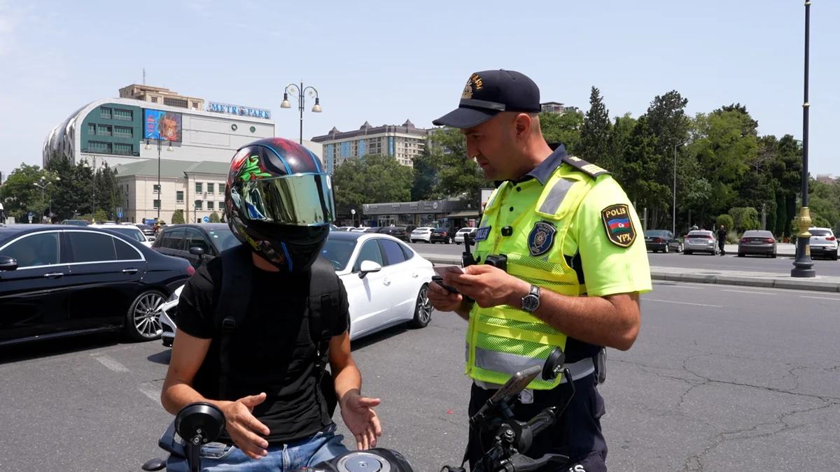 Polis ikitəkərli nəqliyyat sürücülərinə xəbərdarlıq edib
