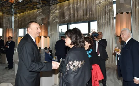 ​İlham Əliyevin adından III Qlobal Bakı Forumunun iştirakçılarına ziyafət verilib - FOTO